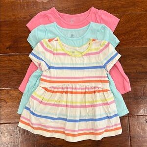 Colorful Striped Toddler Shirts